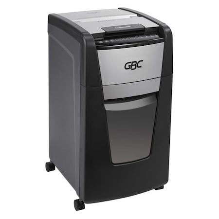 Plugit 300 Sheets AutoFeed Plus Micro Cut Office Shredder, Black PL3752281